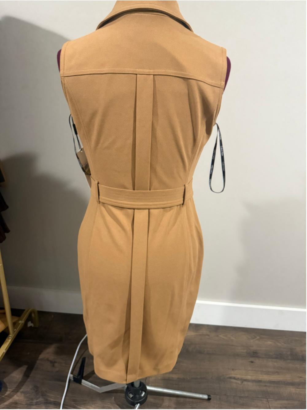 New Calvin Klein Moto Tank Dress 4 - Picture 4 of 4
